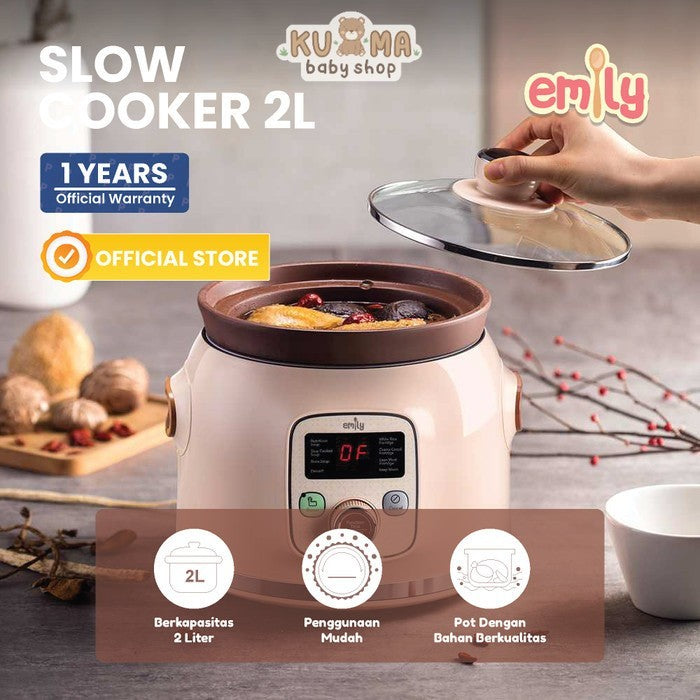 Emily Slow Cooker Claypot 2L / Baby & Family Food Maker