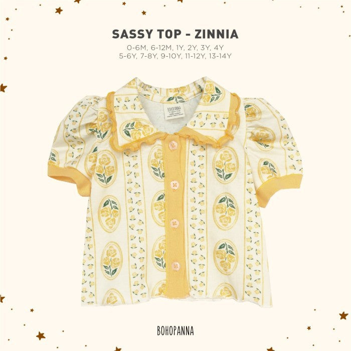 BOHOPANNA - SASSY TOP - ATASAN ANAK PEREMPUAN 4