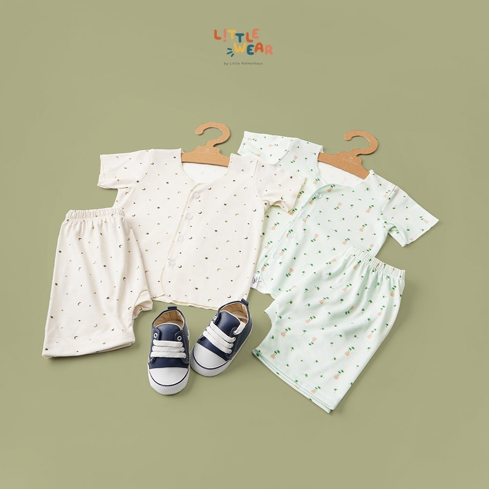Little Palmerhaus - Little Wear Short Set 21.0 (Setelan Bayi Lengan Pendek)