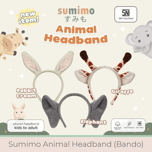 Sumimo Animal Headband Bando Karakter Anak