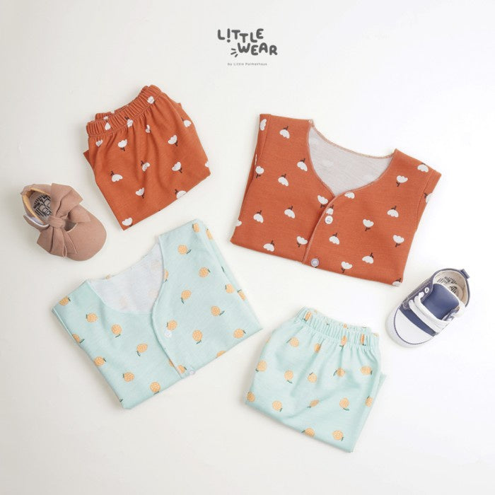 Little Palmerhaus - Little Wear Short Set 18.0 (Setelan Bayi) Pendek
