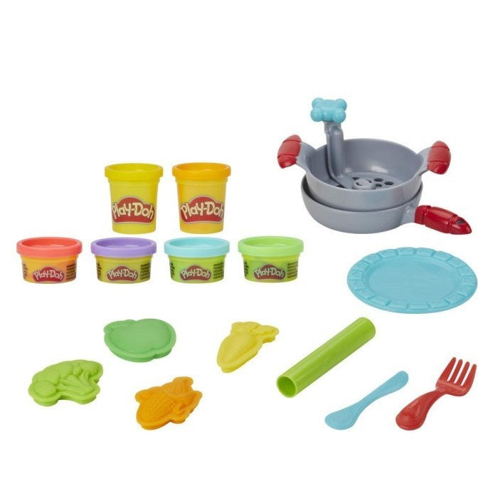 PlayDoh Kitchen Creations Silly Noodles Snack Pasta Macaroni Original
