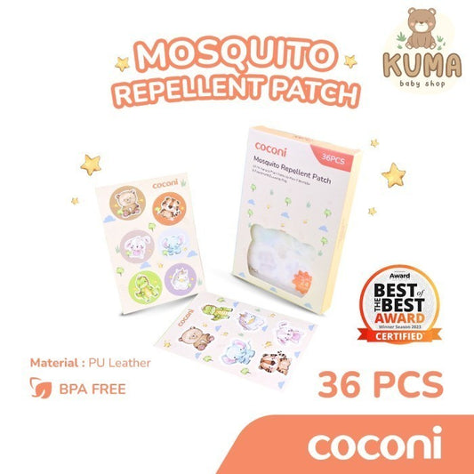 COCONI Mosquito Repellent Patch 36pcs | Sticker Anti Nyamuk Anak Bayi