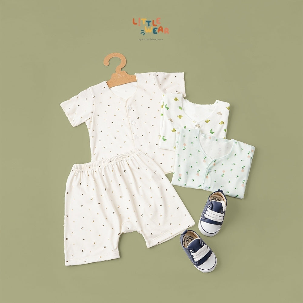 Little Palmerhaus - Little Wear Short Set 21.0 (Setelan Bayi Lengan Pendek)