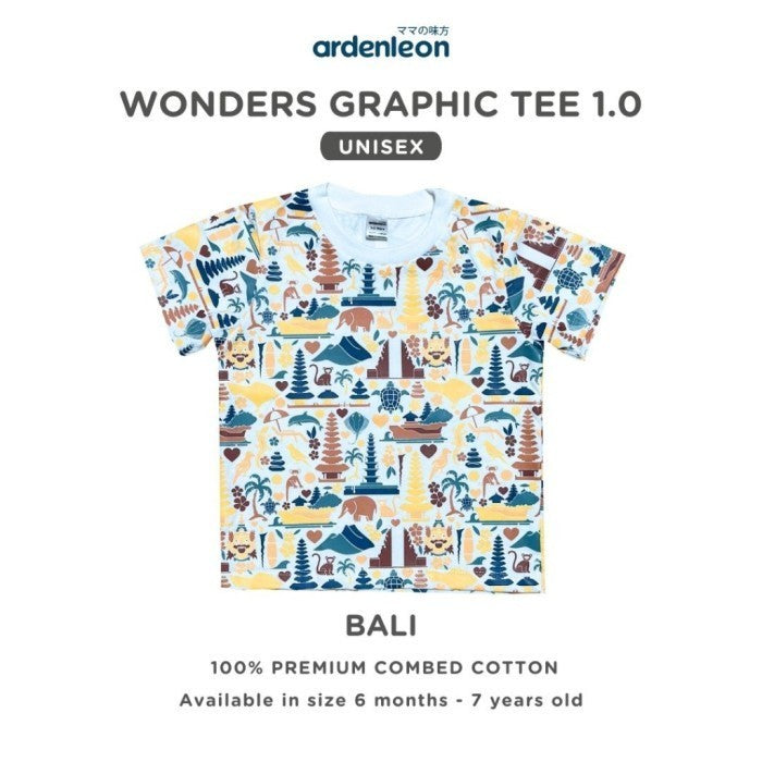 Ardenleon Kaos Anak Wonders Graphic Tee 1.0