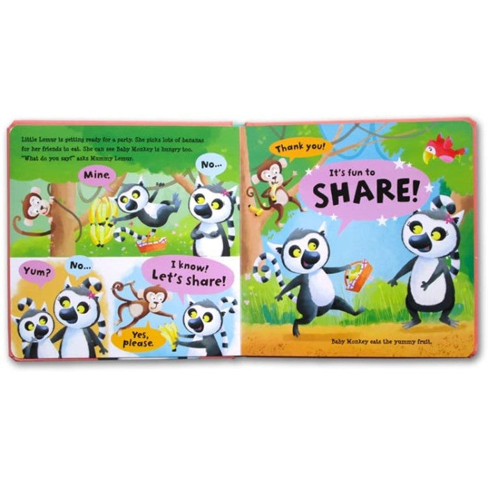 SHARE Board Book - Life is Nicer When We Share