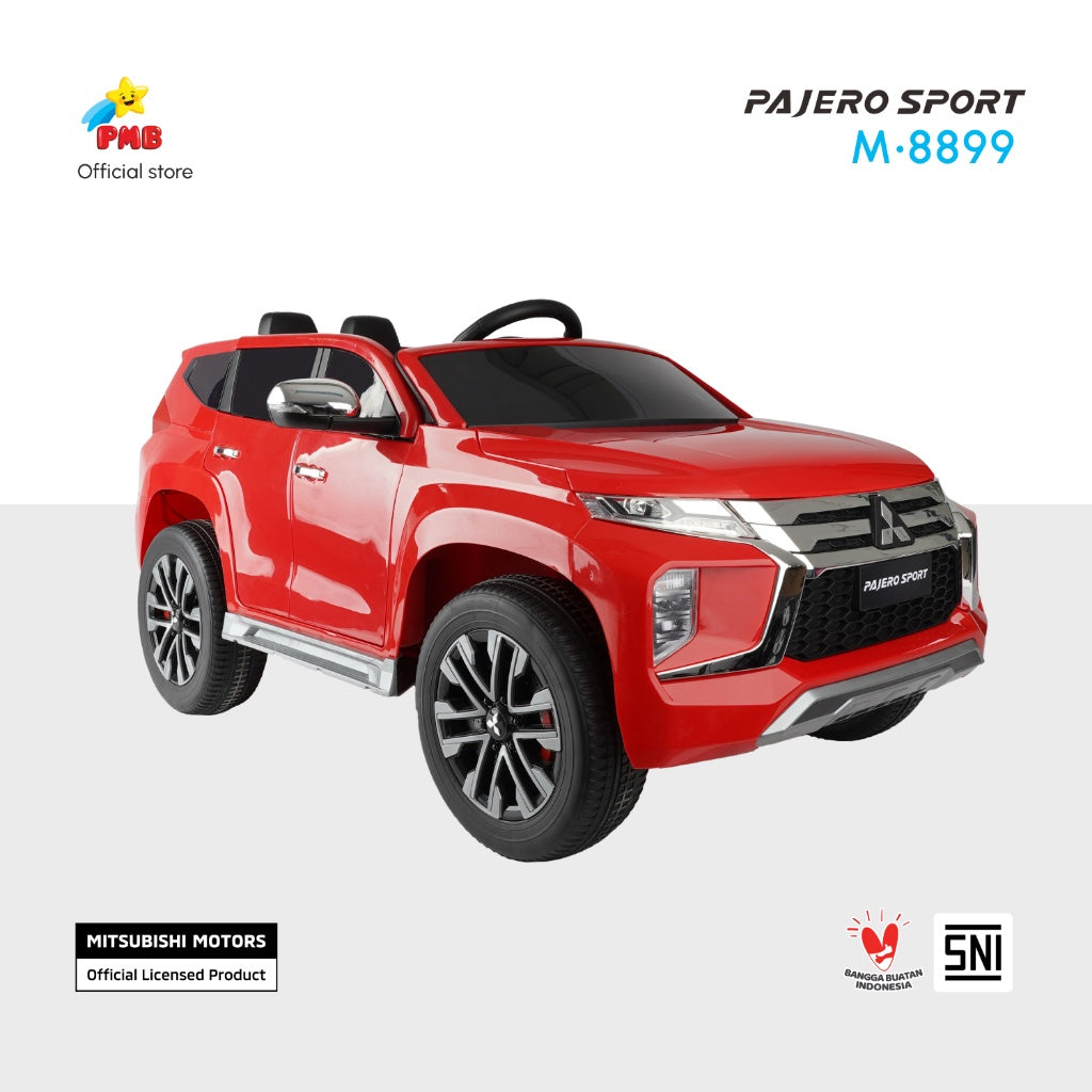 MAINAN ANAK MOBIL AKI MITSUBISHI PAJERO SPORT M8899  - PMB TOYS