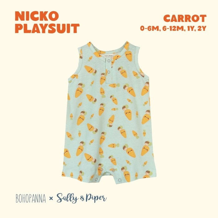 BOHOPANNA - BOHOPANNA X SALLY & PIPER - NICKO PLAYSUIT - Jumper Anak
