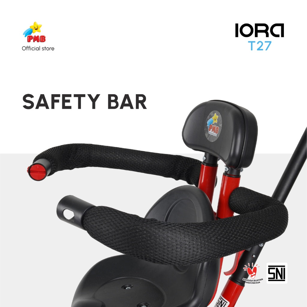 Sepeda Roda Tiga IORA Tricycle T27 – PMB Toys
