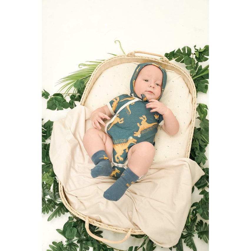 BOHOPANNA - SHORT KIMONO COMBINE DINO - Jumper Bayi