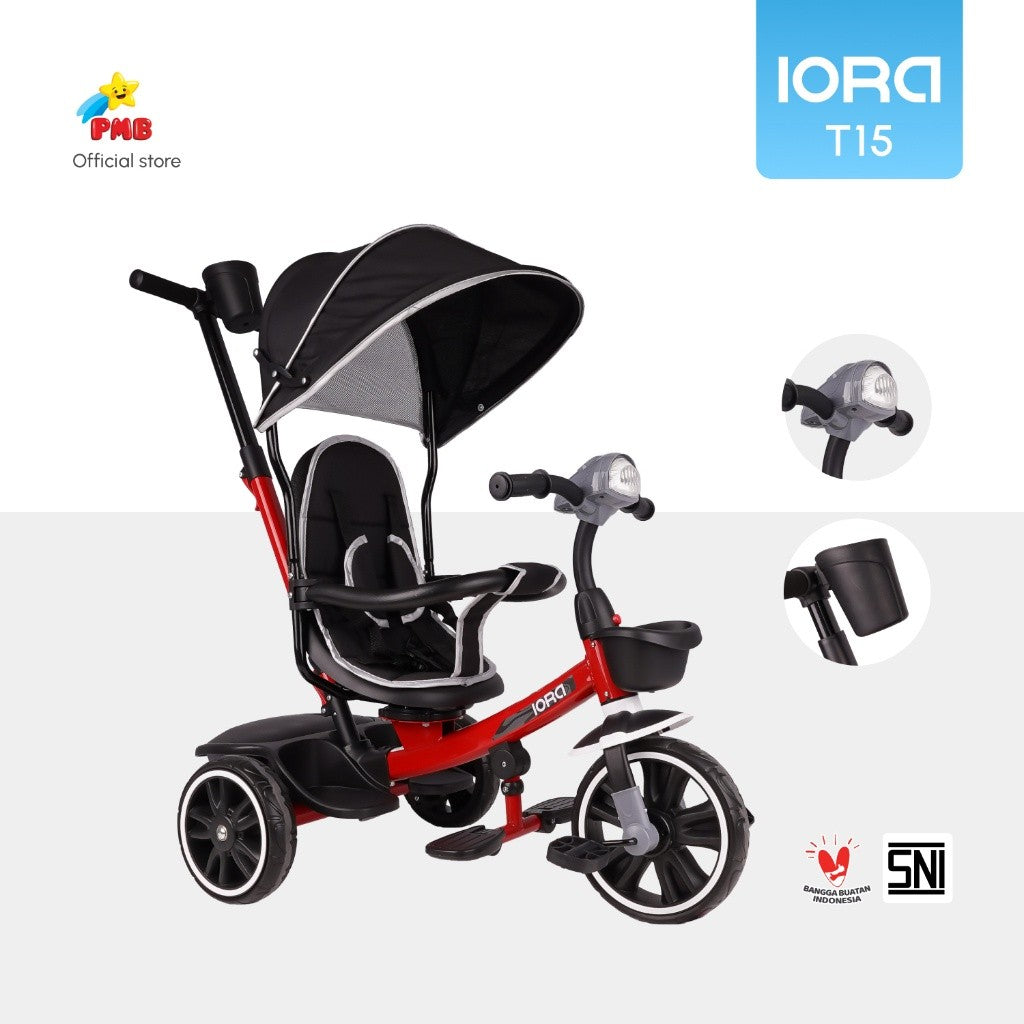 Sepeda Roda Tiga IORA T15 - PMB TOYS