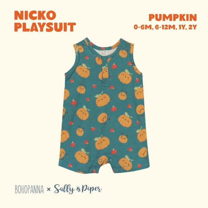 BOHOPANNA - BOHOPANNA X SALLY & PIPER - NICKO PLAYSUIT - Jumper Anak