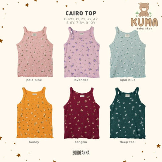 BOHOPANNA - CAIRO TOP - Atasan Anak Perempuan 2325