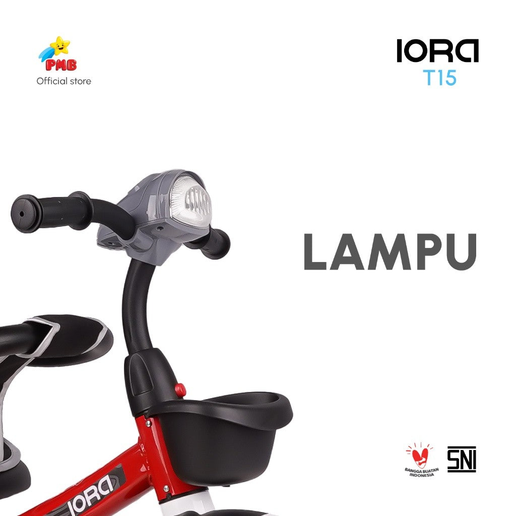 Sepeda Roda Tiga IORA T15 - PMB TOYS