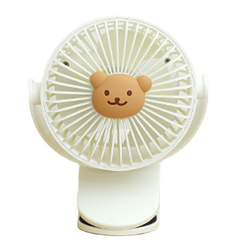 Kuma Bear Fan Kipas Stroller USB YT120