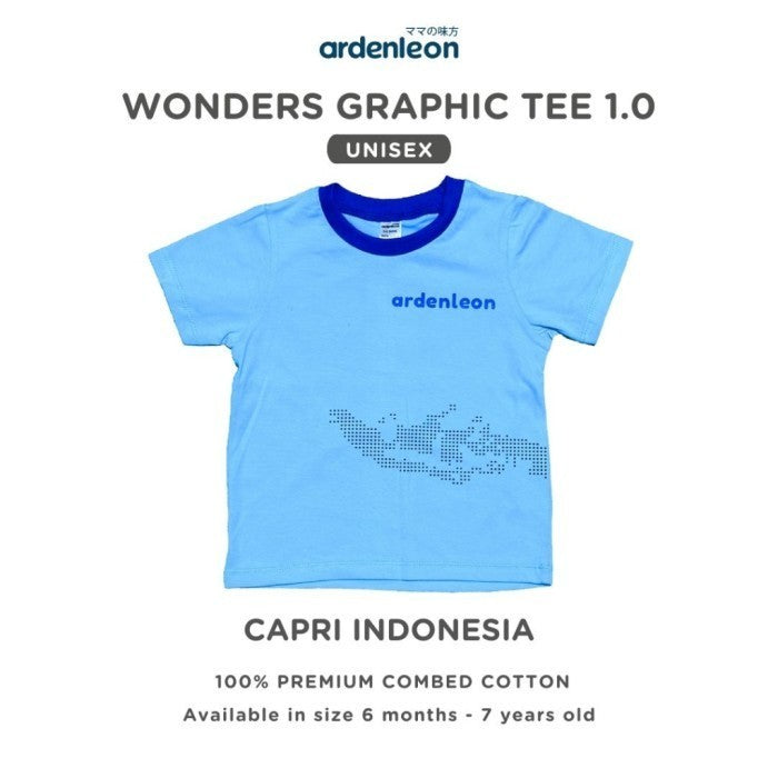 Ardenleon Kaos Anak Wonders Graphic Tee 1.0