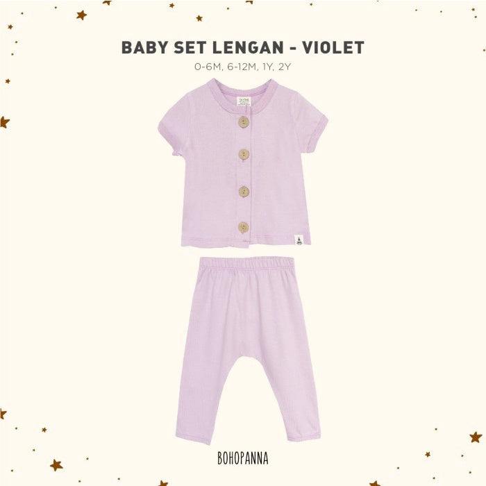BOHOPANNA - BABY SET LENGAN - SETELAN BAYI 2 2307