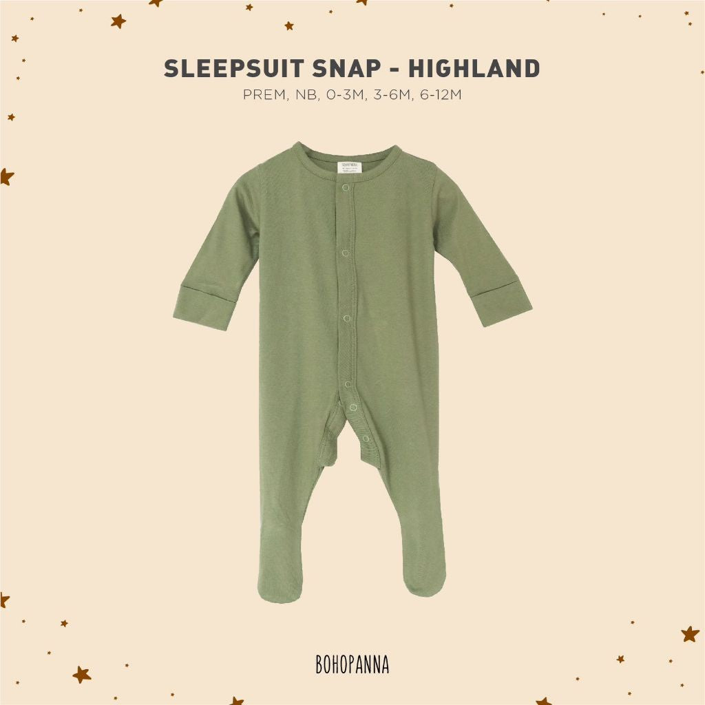 BOHOPANNA - SLEEPSUIT SNAP - Baju Tidur Anak BP2381