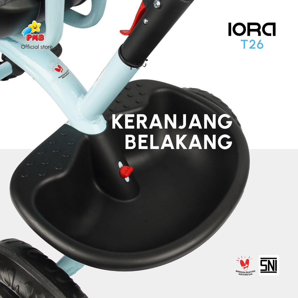 Sepeda Roda Tiga IORA Tricycle T26 – PMB Toys