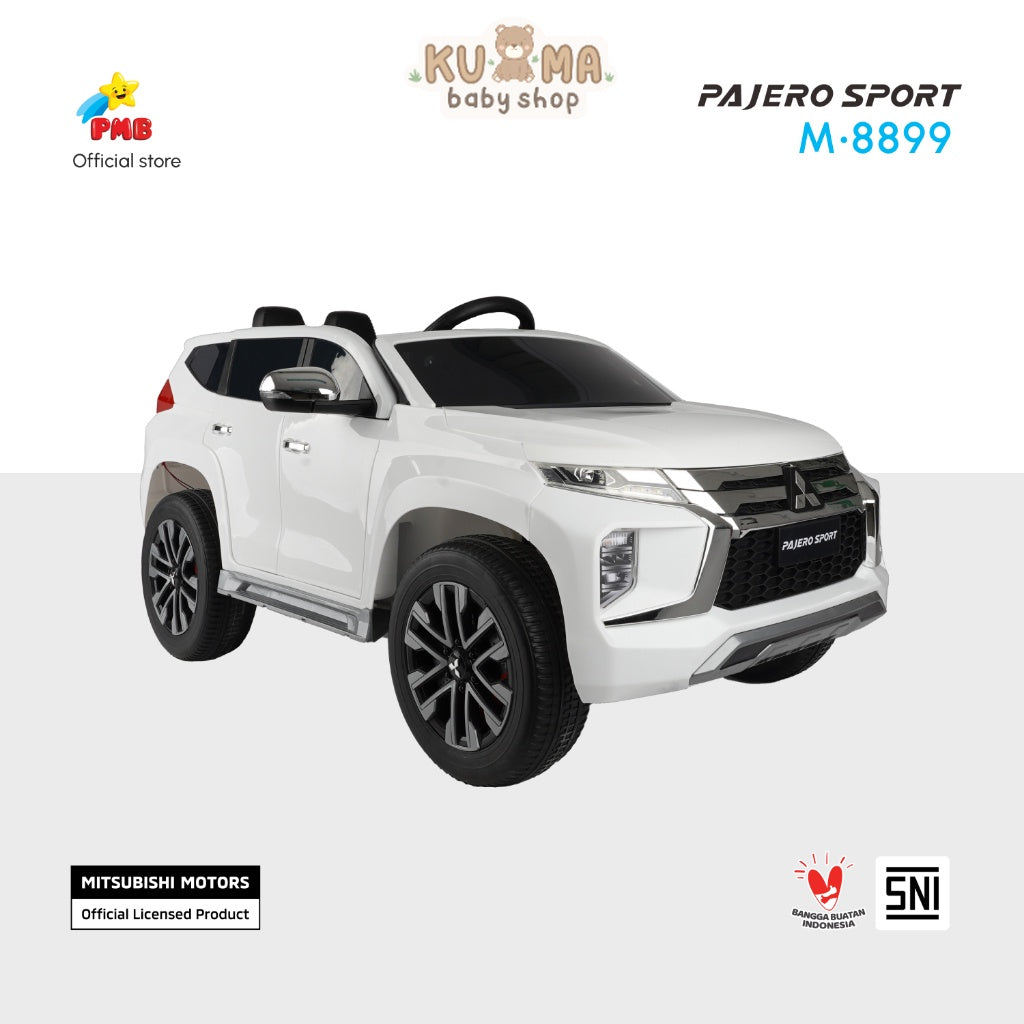 MAINAN ANAK MOBIL AKI MITSUBISHI PAJERO SPORT M8899  - PMB TOYS