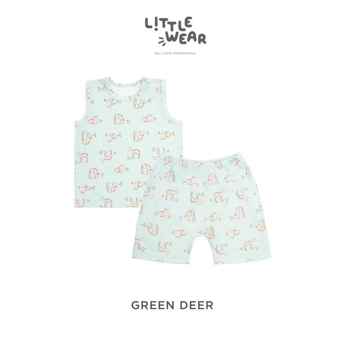 Baju Bayi - Little Palmerhaus Little Wear Baby Sleeveless Set 17.0