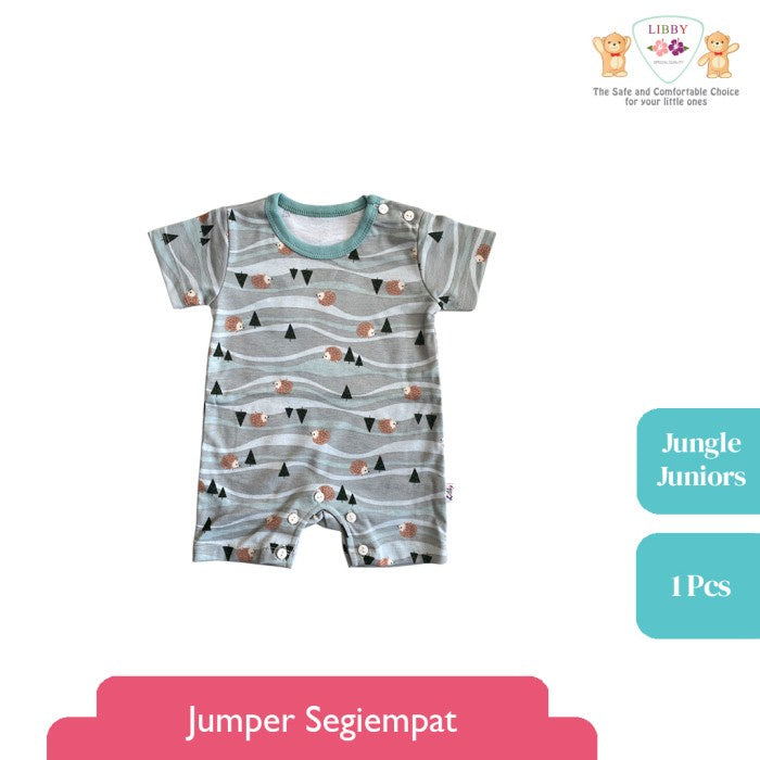 LIBBY Jungle Juniors Motif Baju Kodok Segiempat (1 pcs)