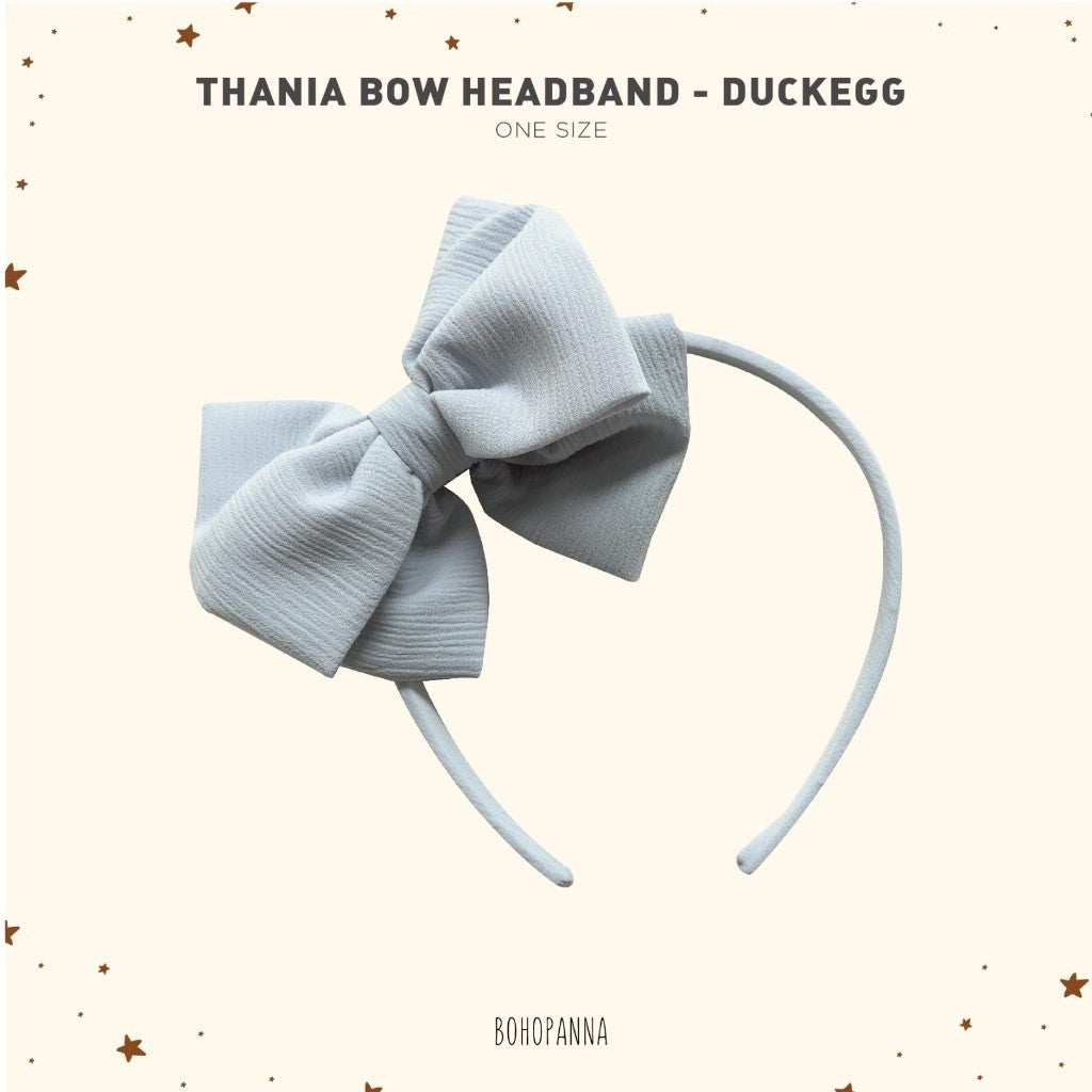BOHOPANNA - RAYA COLLECTION 2025 - THANIA BOW HEADBAND - Pita Bayi