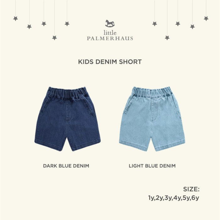Little Palmerhaus - Kids Denim Short 5.0 (Celana Pendek Jeans Anak)