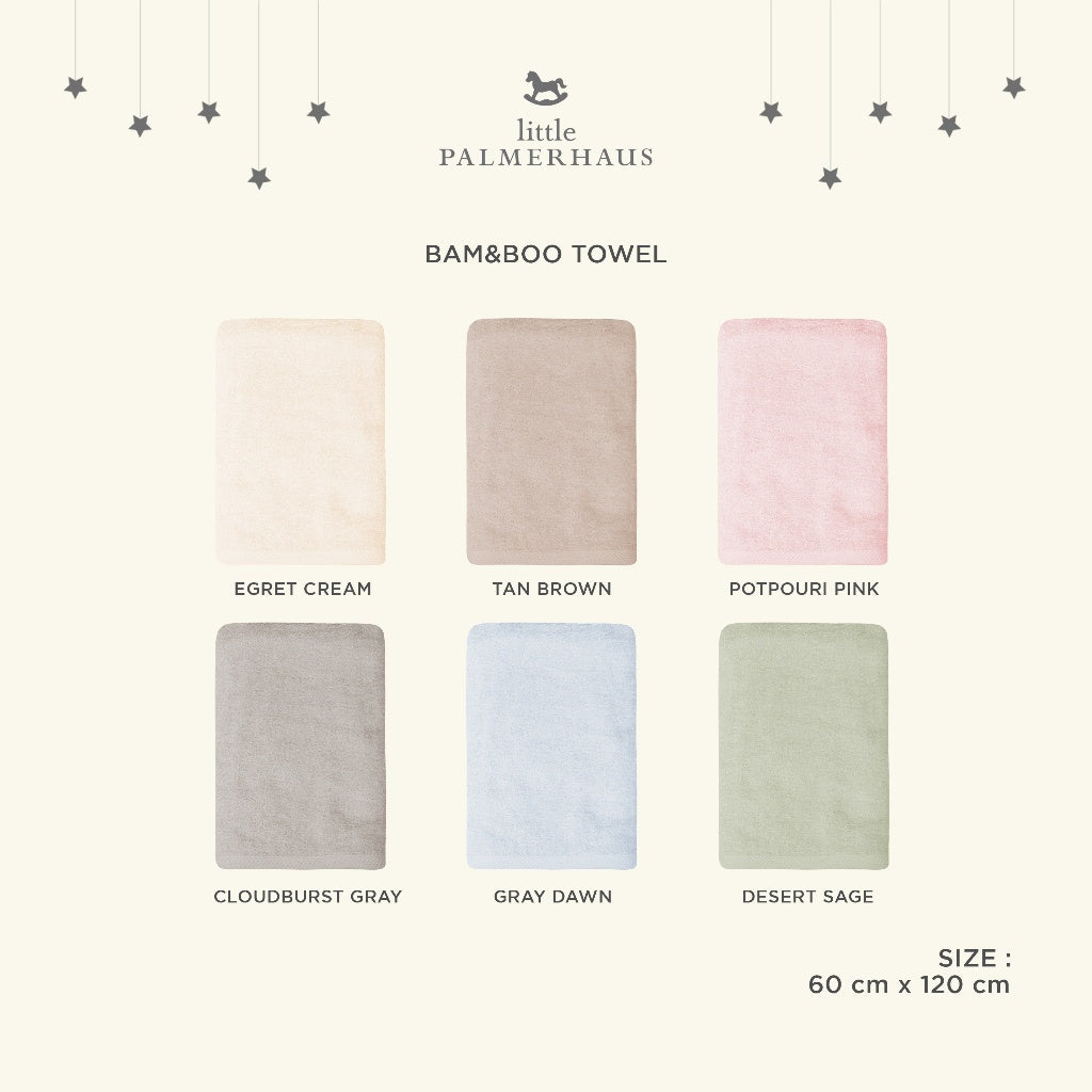 Little Palmerhaus - Bam & Boo Bamboo Towel 10.0 (Handuk Bayi dan Anak)