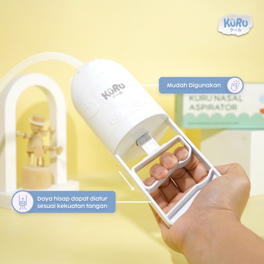 Kuru Baby Nasal Aspirator Hand Pump | Alat Penyedot Ingus Bayi Manual