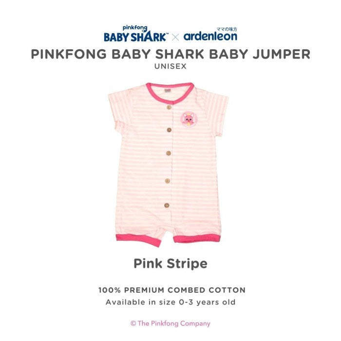 ARDENLEON Jumper Bayi Pinkfong Baby Jumper Baju Anak Bayi Shark