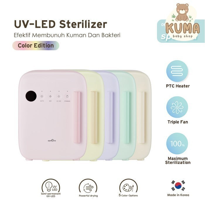 Spectra UV Sterilizer Soft Color - Steril UV Botol & Perlengkapan Bayi