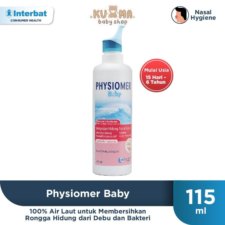 Physiomer Isotonik Baby Nasal Hygiene 115ml - Cuci Hidung Bayi