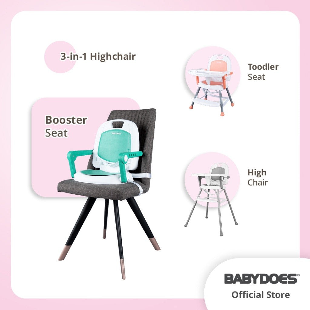 Babydoes High Chair CH-KT 614 SN Mezza Kursi Makan Anak