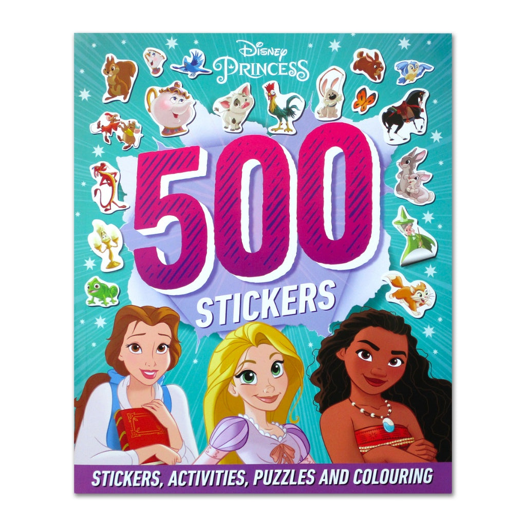 [Autumn] Disney Princess / Marvel Avengers 500 Stickers Activity Book (Stickers, Activities, Puzzles and Colouring)