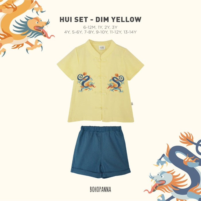 BOHOPANNA - HUI SET - Baju Imlek Anak Laki-Laki Chinese New Year CNY