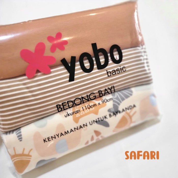 MIXED PACK YOBO Baby Swaddle Wraps Set of 3 | BEDONG BAYI x 3pcs NEW