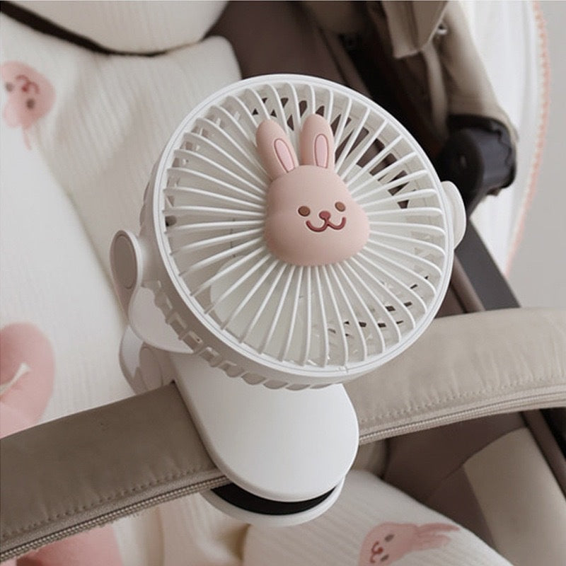Kuma Bear Fan Kipas Stroller USB YT120
