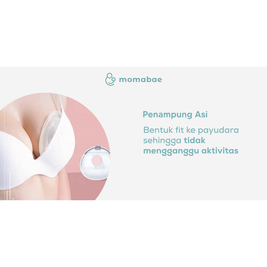 MOMABAE – Breastmilk Shell / Penampung ASI / Penampung ASI Silicon BPA FREE