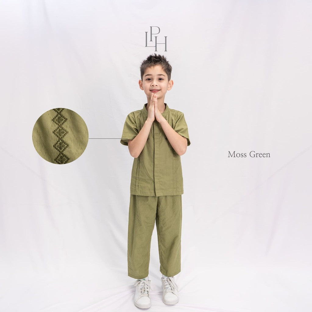 Little Palmerhaus - Baju Lebaran 2025 - Ezra Koko Attire Set (Setelan Baju Koko Anak Usia 1-6 Tahun)