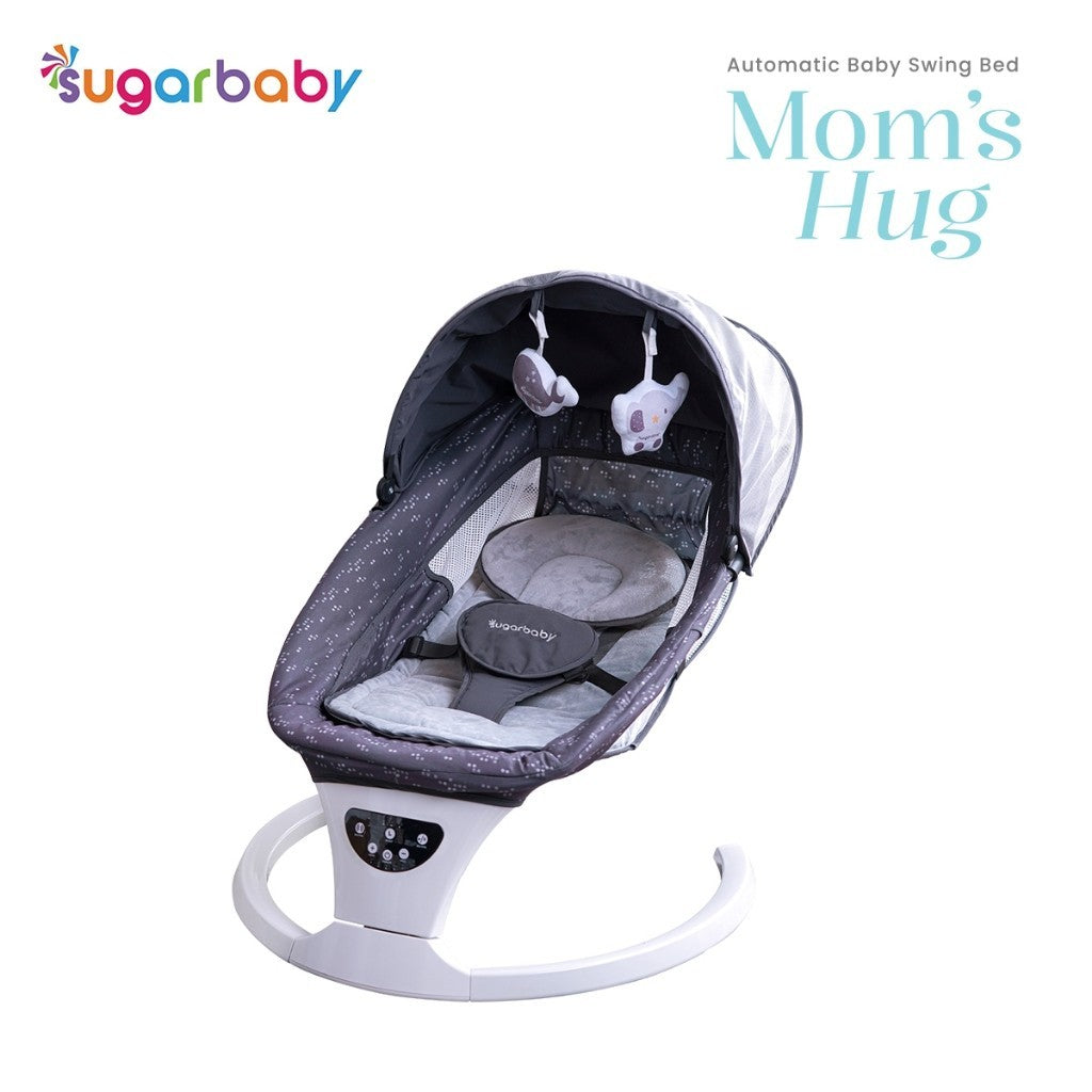 Sugar Baby Moms Hug Automatic Baby Swing Bed/ Ayunan Bayi/ Bouncer Bayi