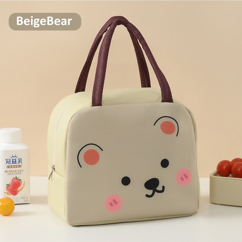 Kyopta Tas bekal makanan Lunch bag serbaguna Cooler makanan Tas lunch box karakter import