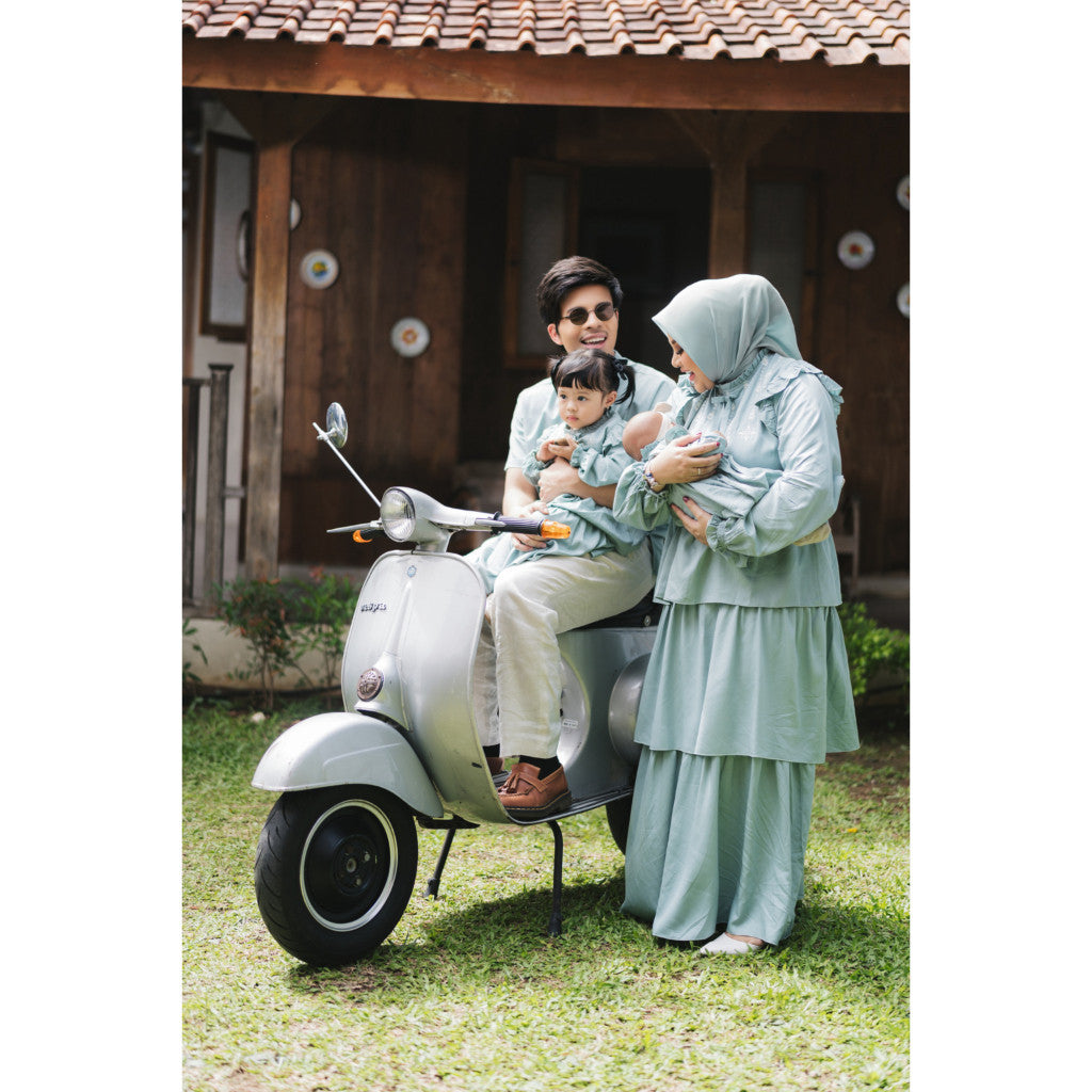 BOHOPANNA - RAYA COLLECTION - ZAHRA BABY DRESS - Dress Muslim Anak - Baju Muslim Anak Perempuan - Dress Anak Perempuan