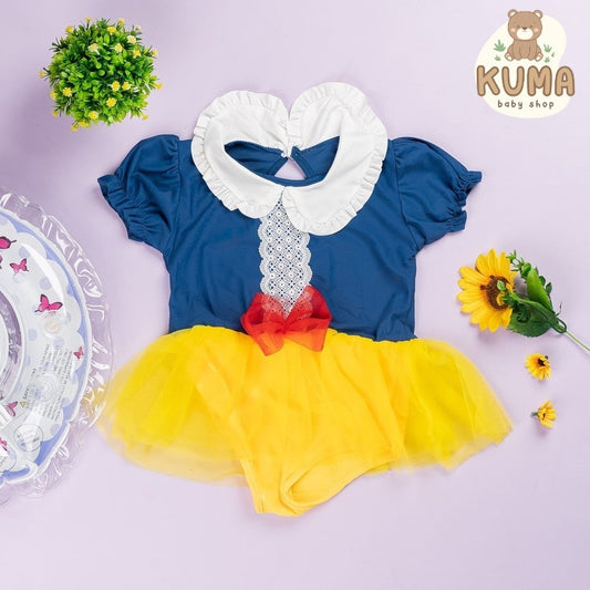 Baju Celana Renang Anak Hello Sun Swim Wear Princess Snow