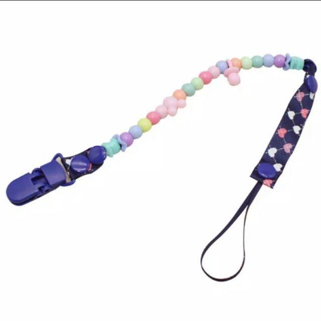 Pacifier&Teether Clipper/Pacifier Holder Chain/Tali Gantungan Empeng POLOS /Rantai Gigitan Bayi