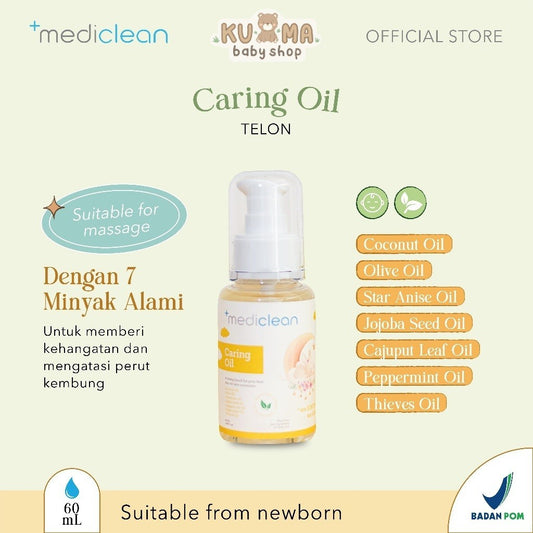 Mediclean Caring Oil - Minyak Telon Anti Kolik dan Kembung
