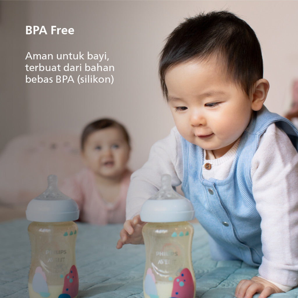 Philips Avent Natural PPSU Twin Bottle 1M+ 260ml SCF582/20 Botol Bayi