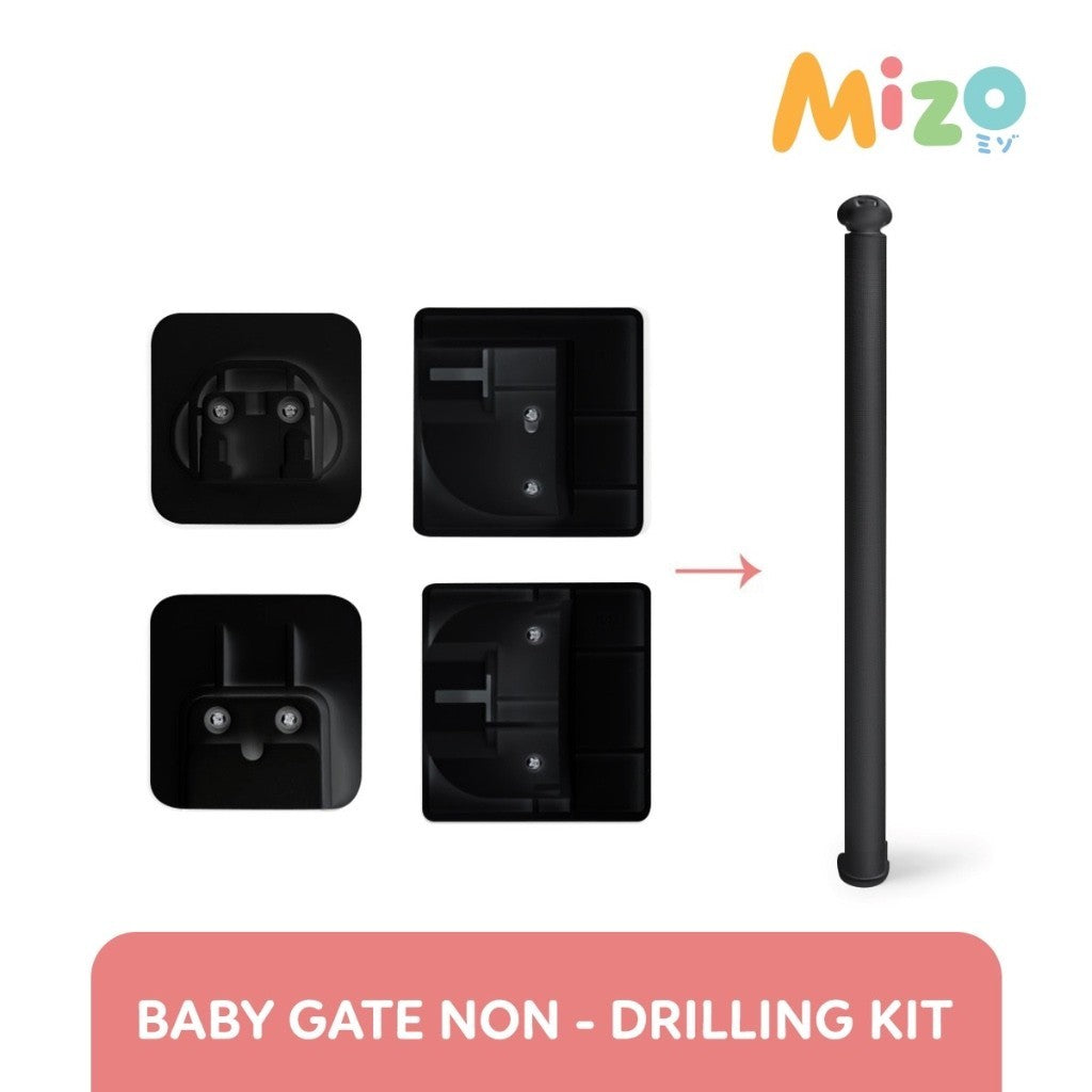 MIZO No Drill Installation Kit for MIZO Retractable Baby Gate