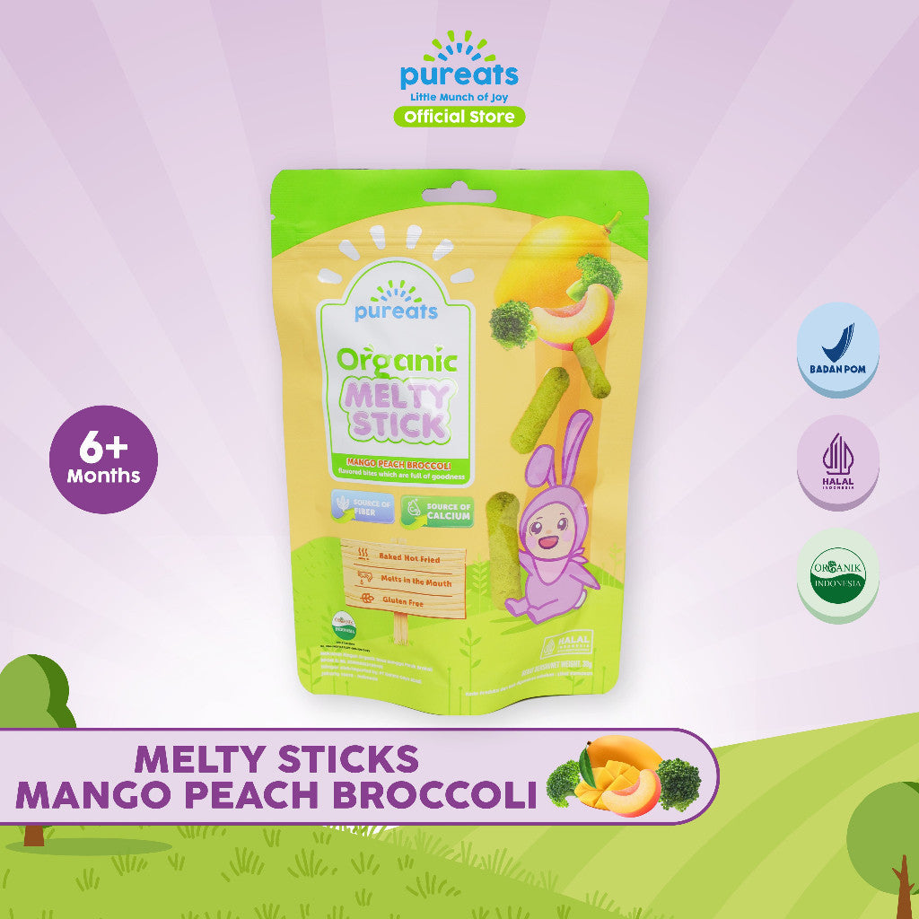Pureats Melty Stick - Camilan Snack Anak Bayi 6 bulan +