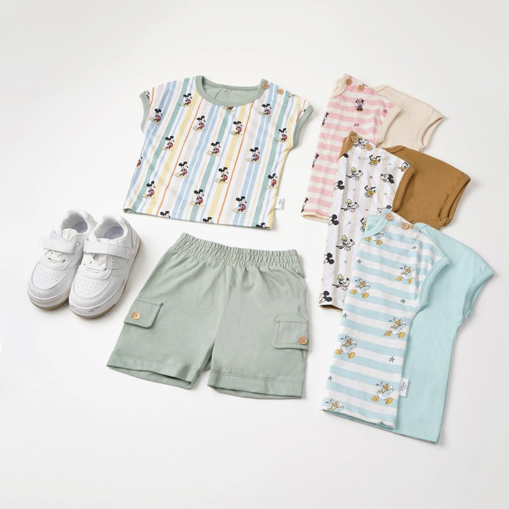 Little Palmerhaus - Mickey and Friends Baby Attire Set (Setelan Baju Bayi)